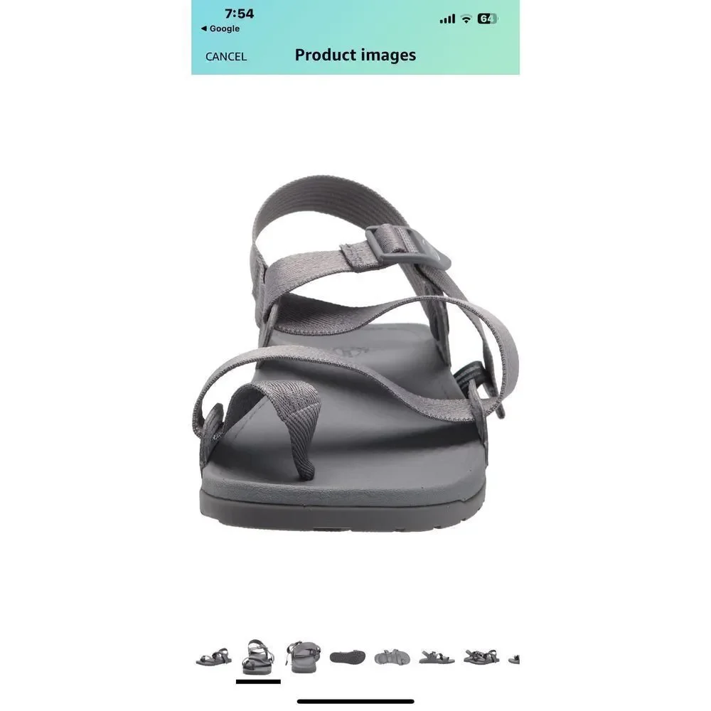 Chaco Men’s Lowdown 2 Sandal‎ Size 12 Gray New Casual